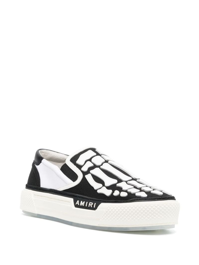 Black Skel Top Slip-on Sneakers