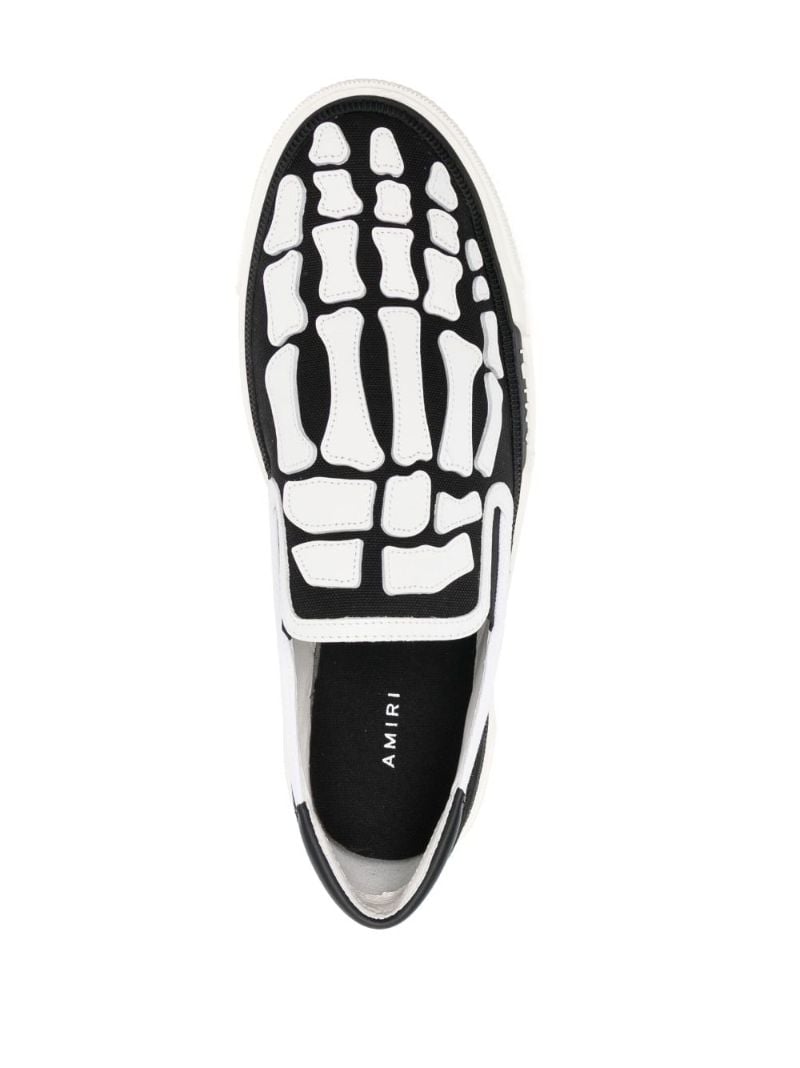 Black Skel Top Slip-on Sneakers