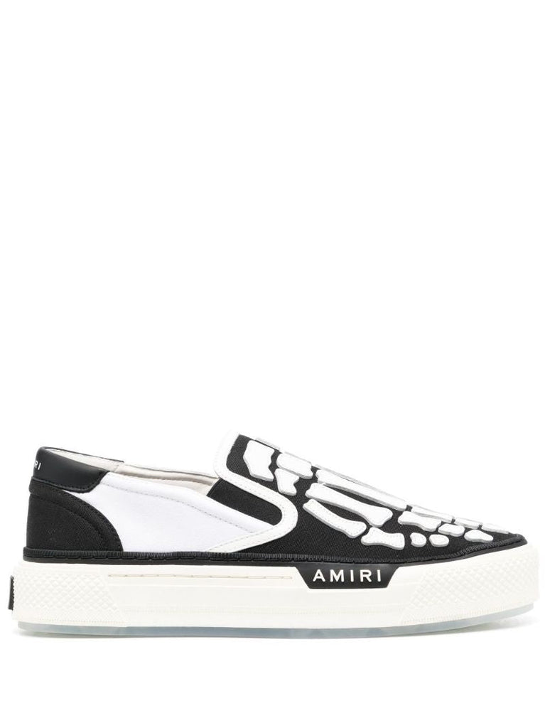 Black Skel Top Slip-on Sneakers