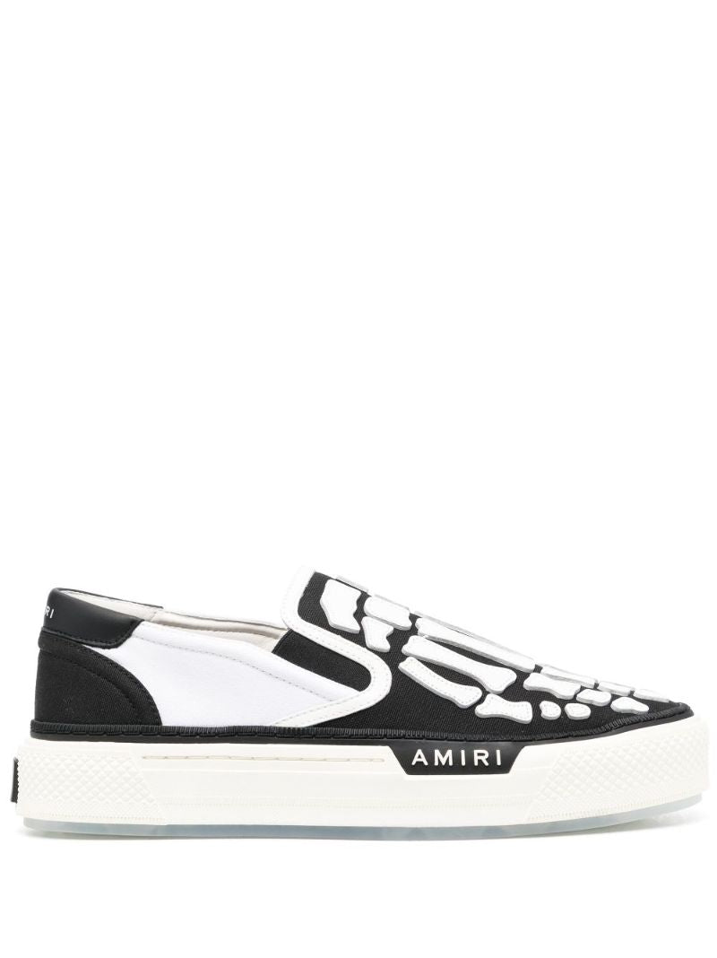 Black Skel Top Slip-on Sneakers