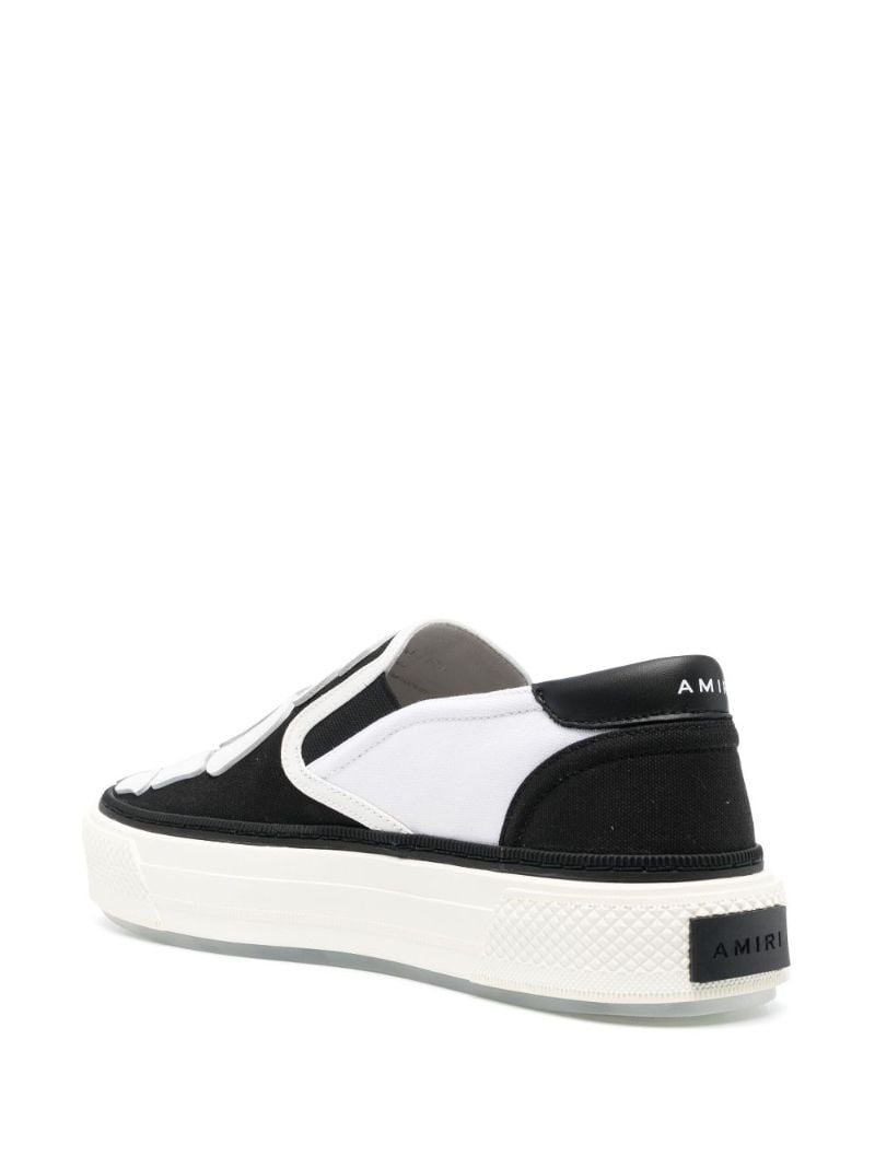 Black Skel Top Slip-on Sneakers