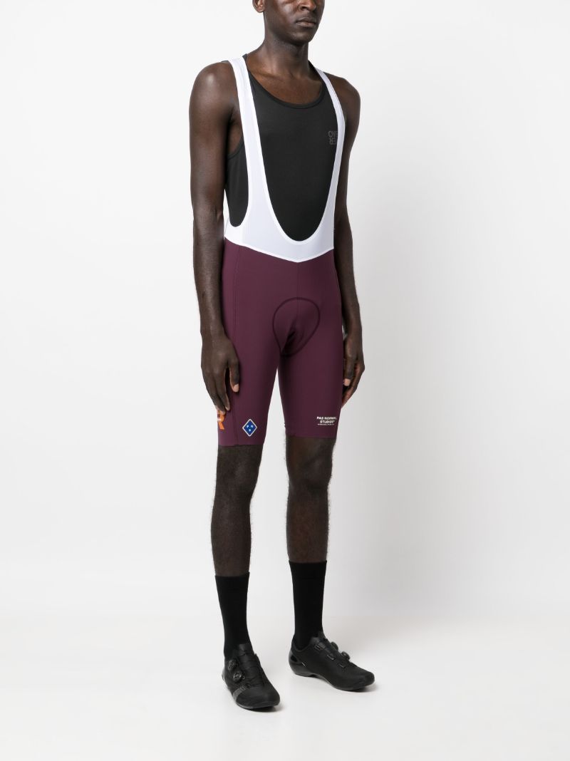 Red Solitude Logo Print Bib