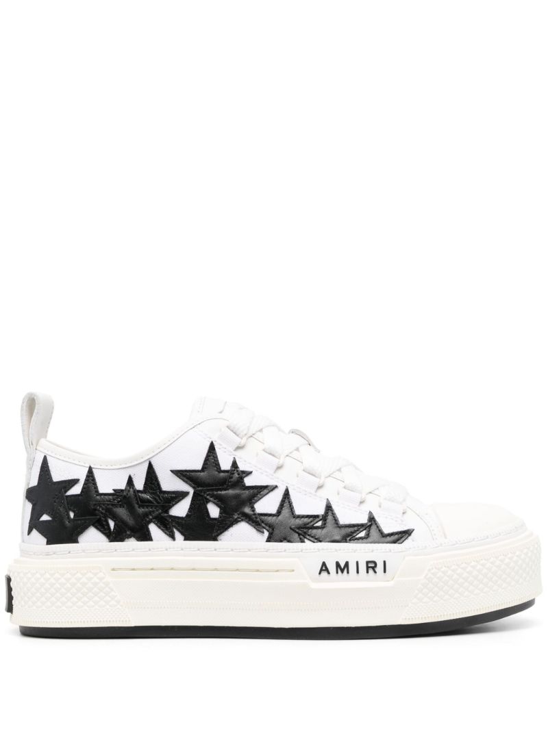 White Stars Court Low Sneakers