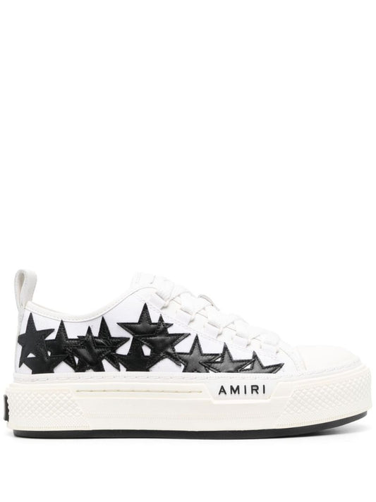 White Stars Court Low Sneakers