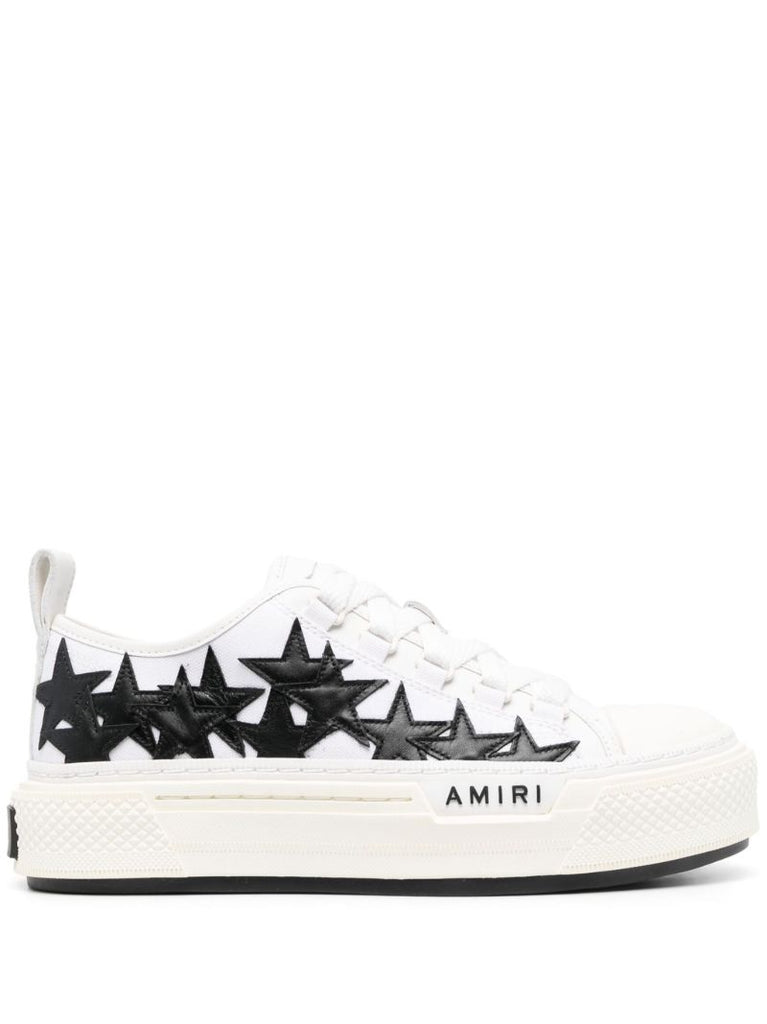 White Stars Court Low Sneakers