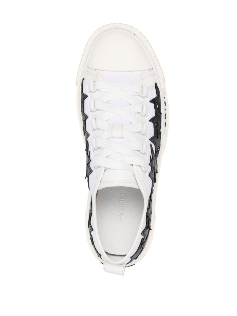 White Stars Court Low Sneakers