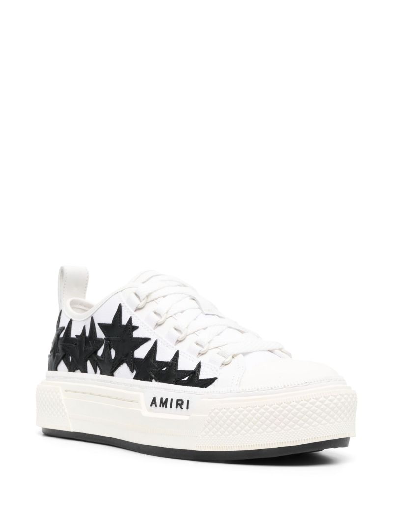 White Stars Court Low Sneakers