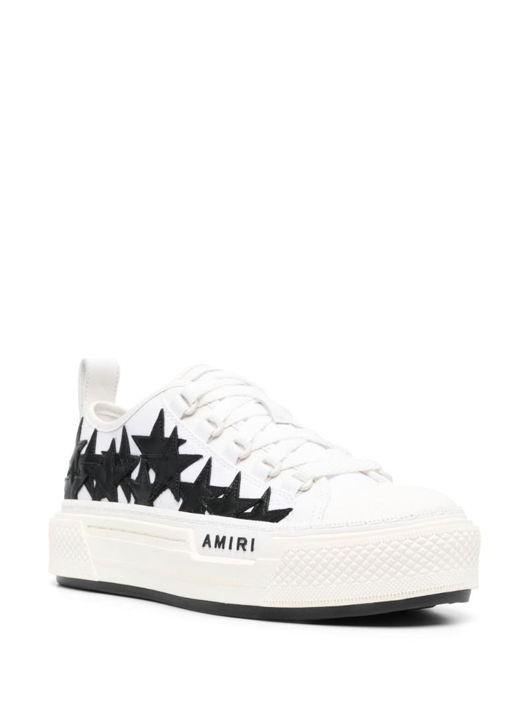 White Stars Court Low Sneakers