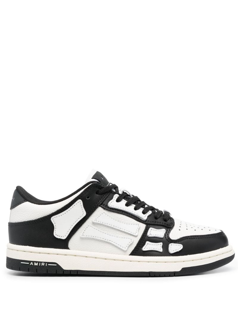 Black Skel Top Panelled Sneakers
