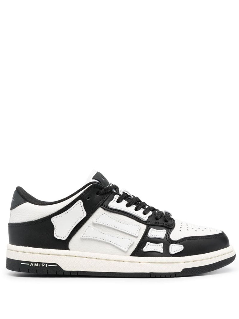 Black Skel Top Panelled Sneakers