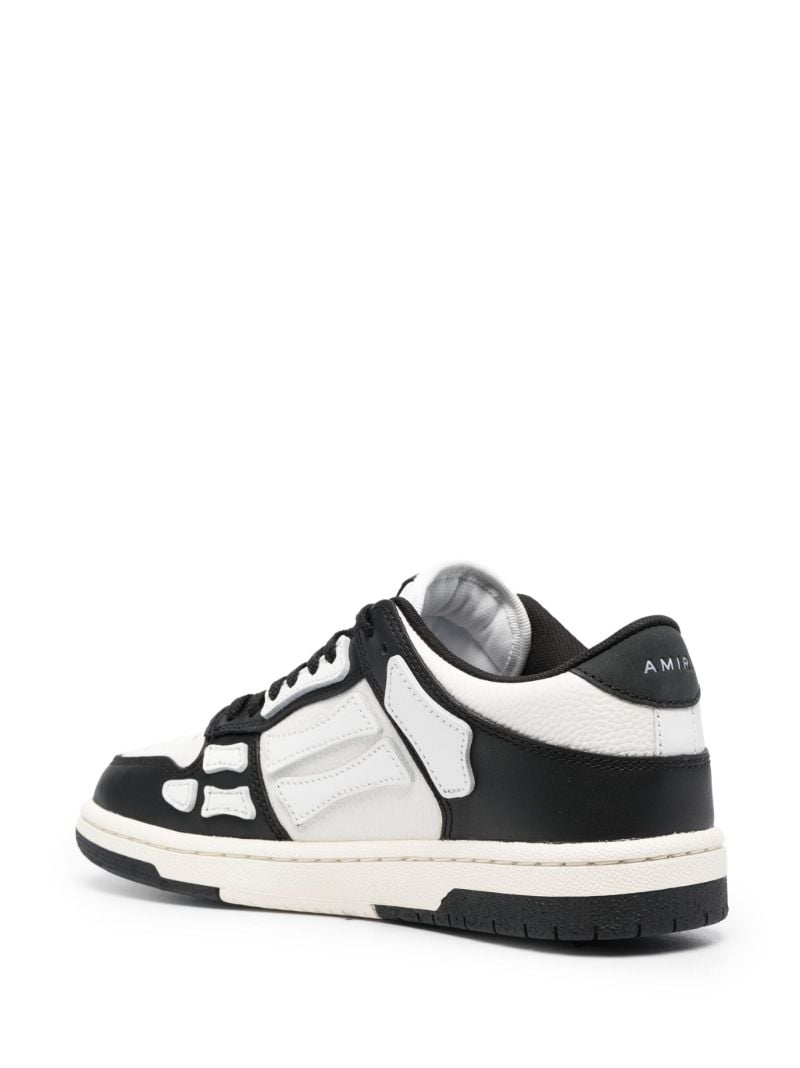 Black Skel Top Panelled Sneakers