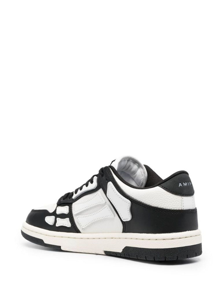 Black Skel Top Panelled Sneakers