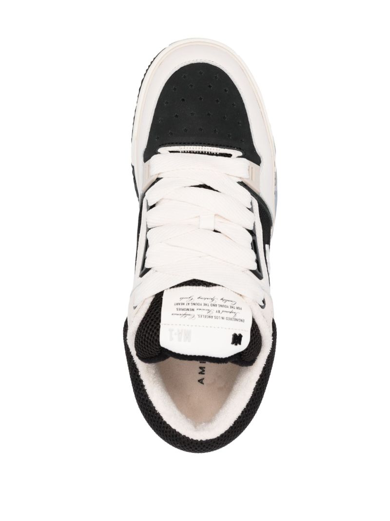 White Ma-1 Lace-up Sneakers