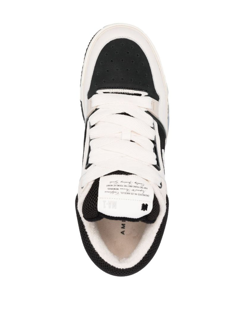 White Ma-1 Lace-up Sneakers