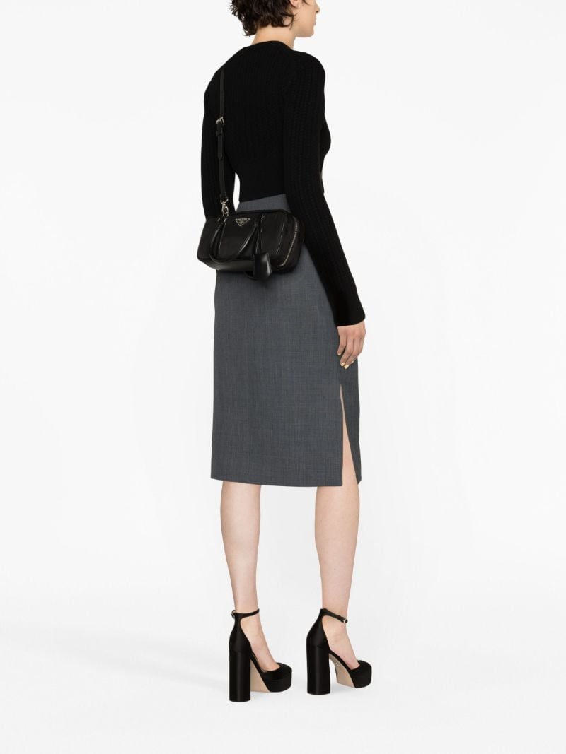 Black Re-nylon Mini Bag