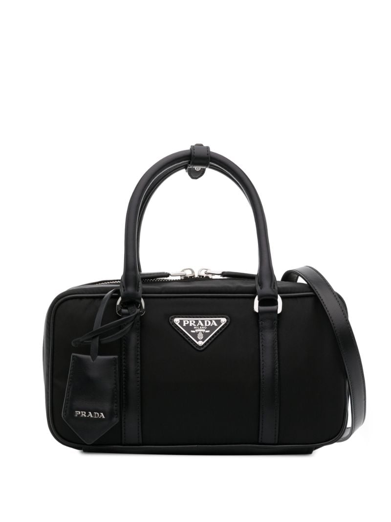 Black Re-nylon Mini Bag