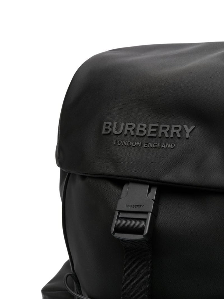 Black Murray Logo Embossed Backpack