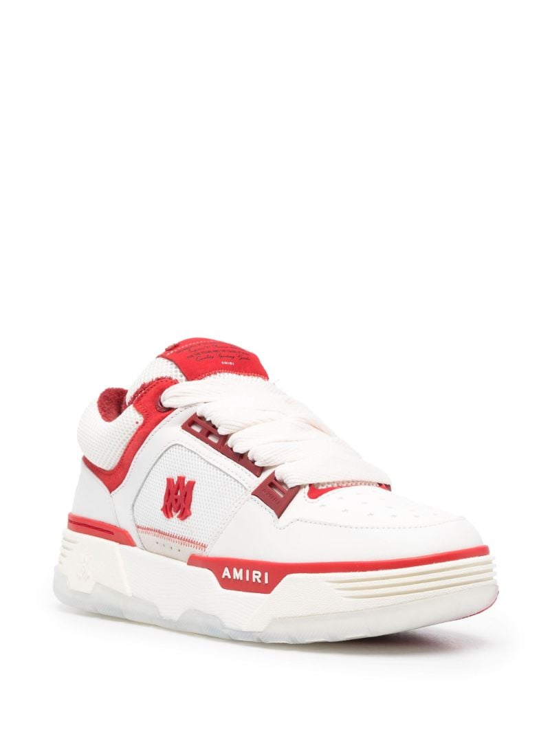 White Ma-1 Lace-up Sneakers