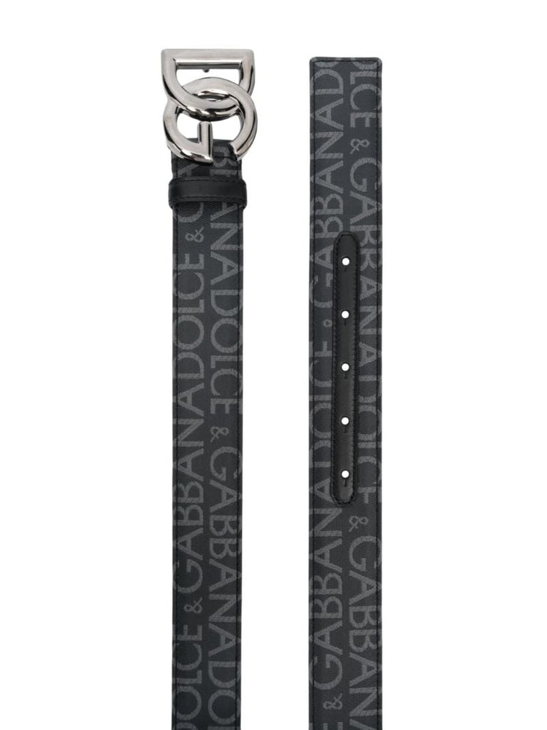 Black Dg Buckle Belt