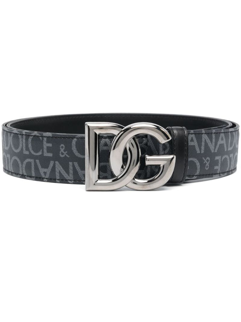Black Dg Buckle Belt