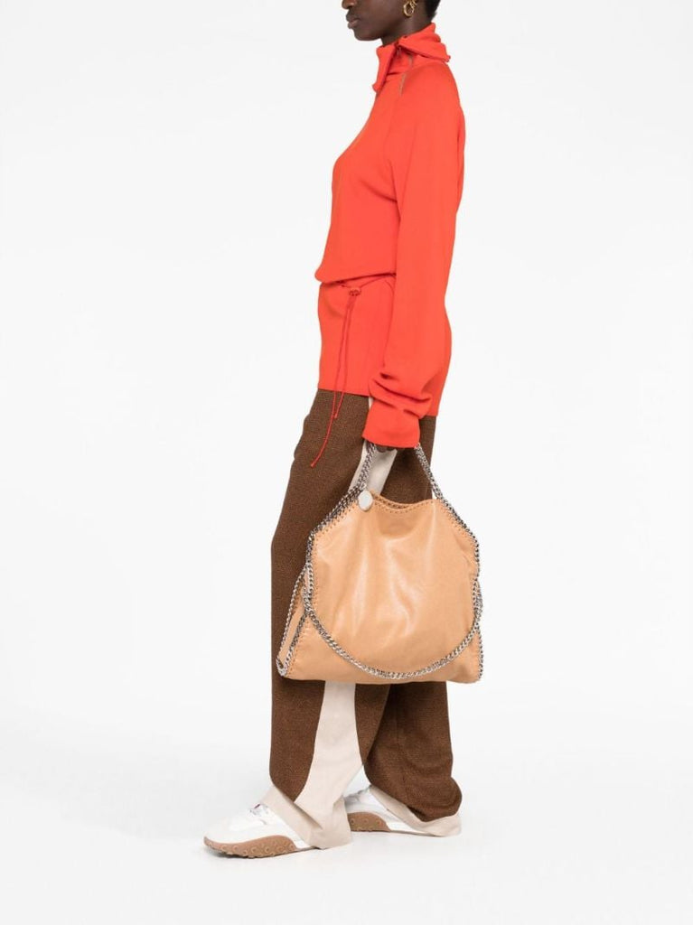 Brown Falabella Small Tote Bag