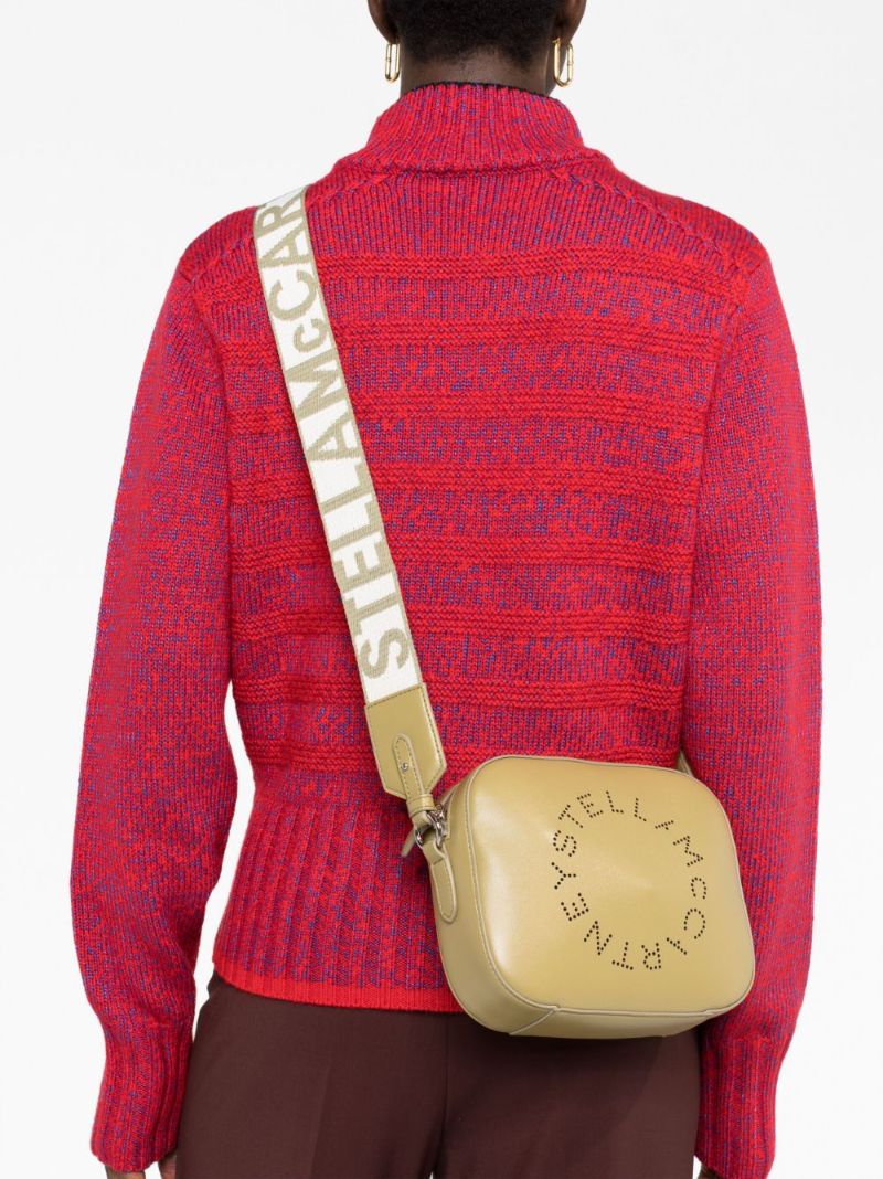 Green Stella Logo Cross Body Bag