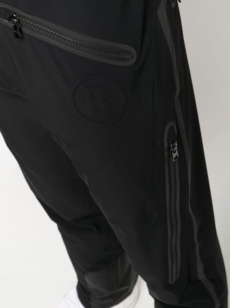 Black Tim-2 Straight-leg Track Pants