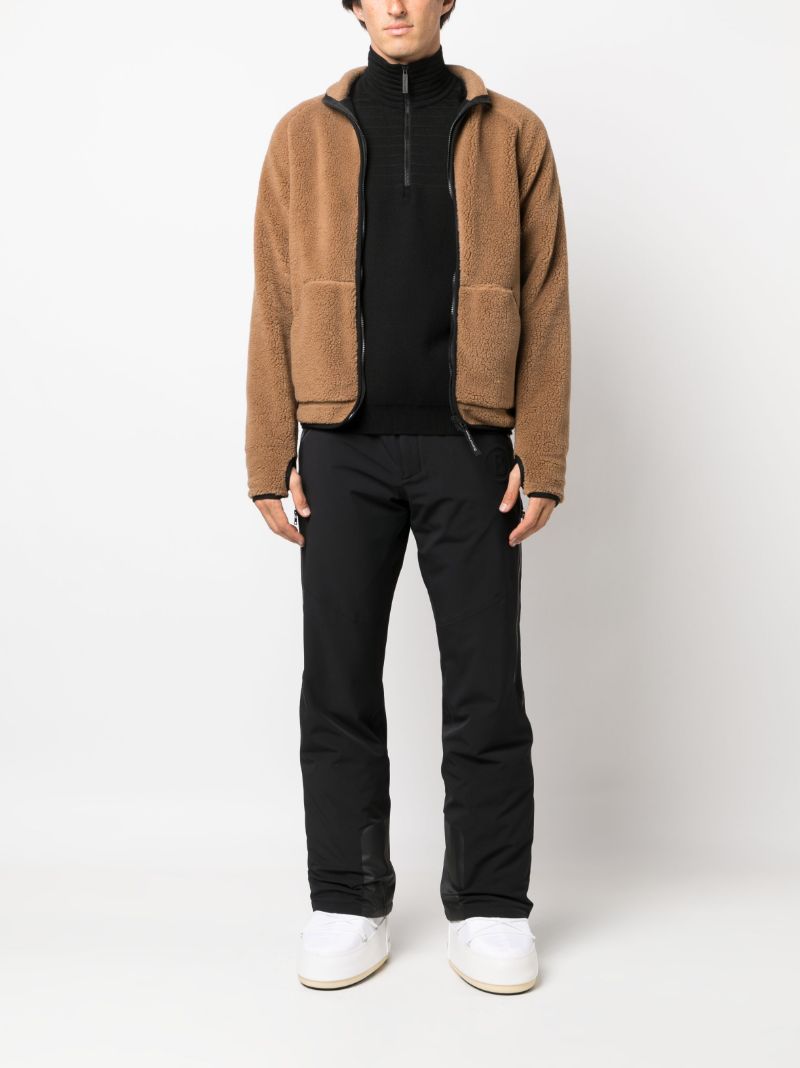 Black Tim-2 Straight-leg Track Pants