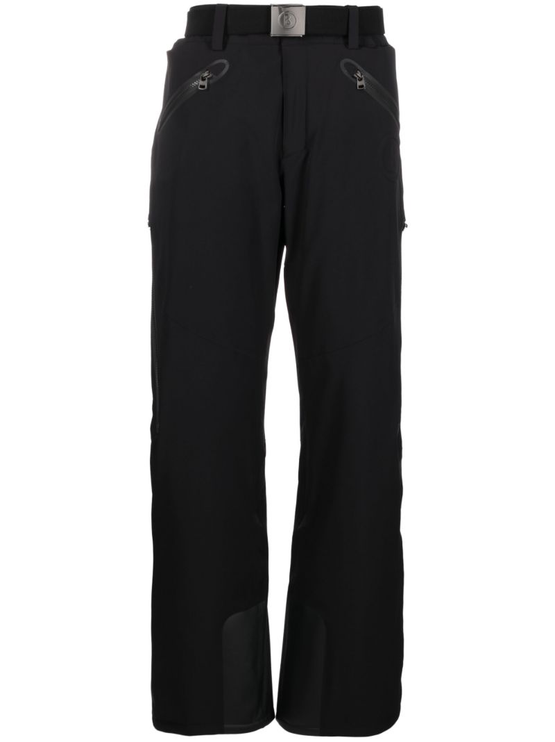 Black Tim-2 Straight-leg Track Pants