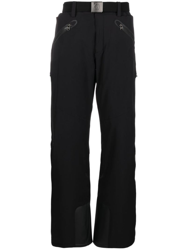 Black Tim-2 Straight-leg Track Pants