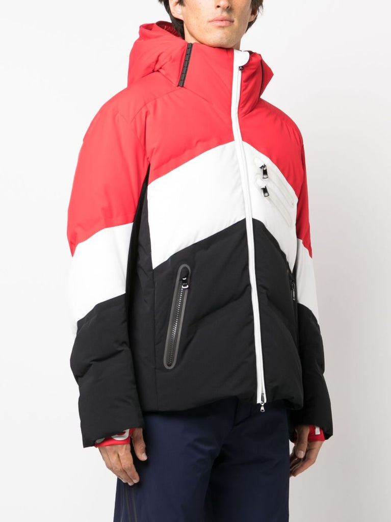 Red Amon-d 4l Padded Ski Jacket