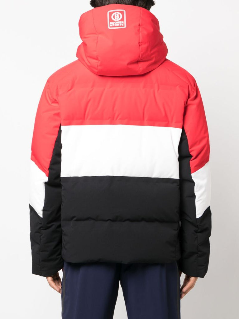 Red Amon-d 4l Padded Ski Jacket