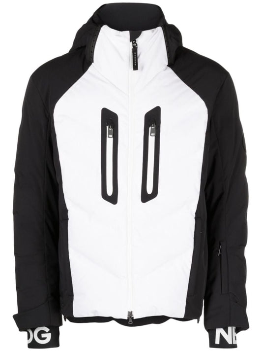White Felias Down Ski Jacket
