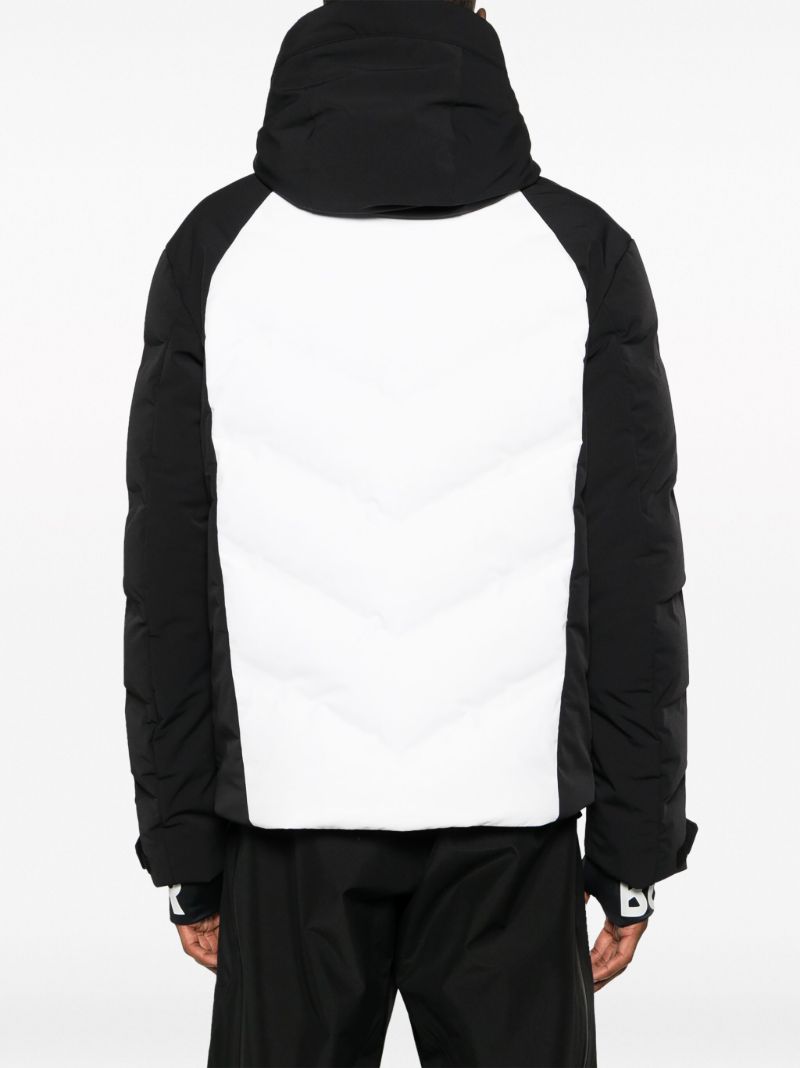 White Felias Down Ski Jacket