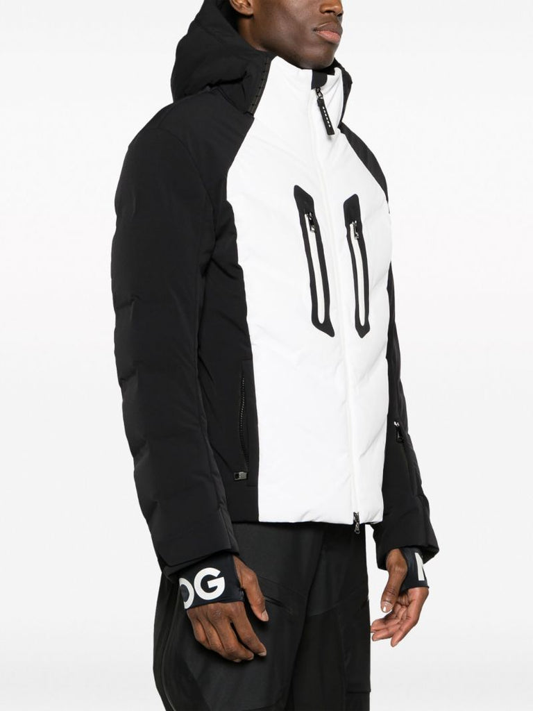 White Felias Down Ski Jacket