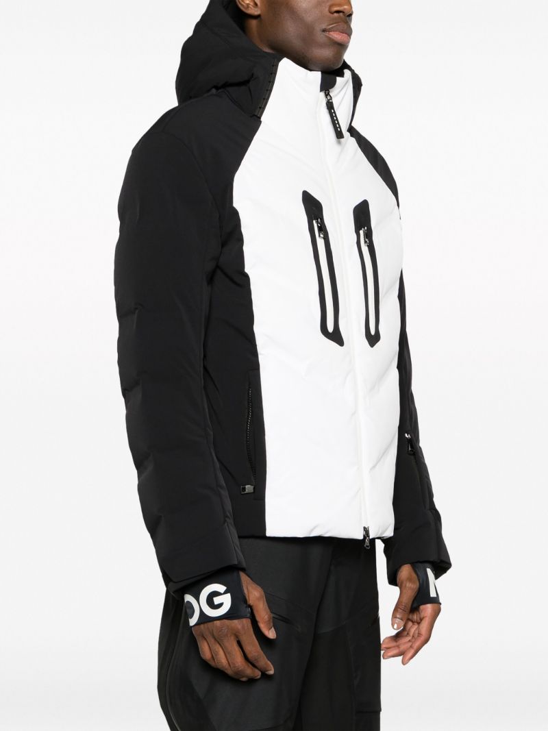 White Felias Down Ski Jacket