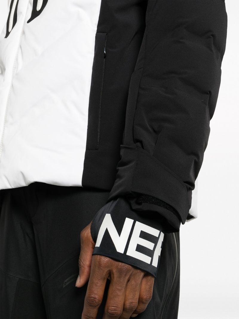 White Felias Down Ski Jacket