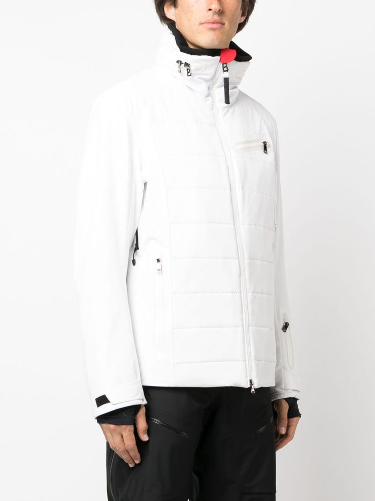 White Jarel-t 2l Padded Ski Jacket