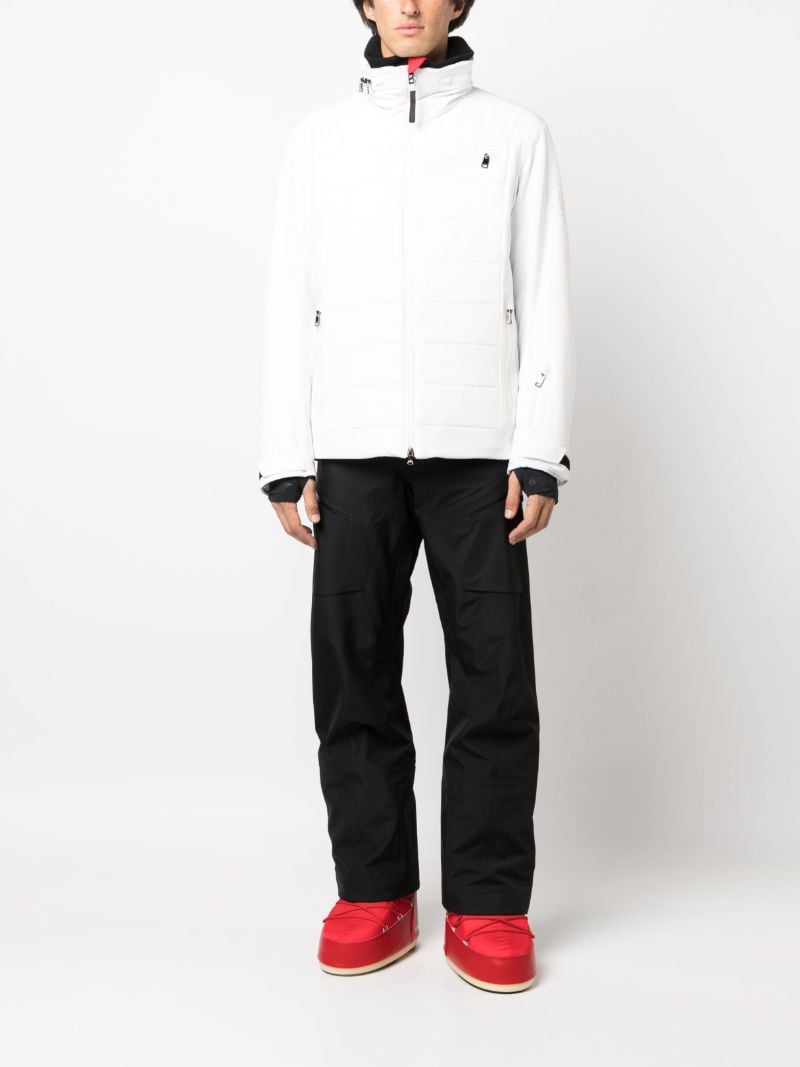 White Jarel-t 2l Padded Ski Jacket