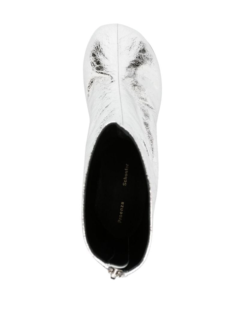 Silver Glove 55 Leather Ankle Boots