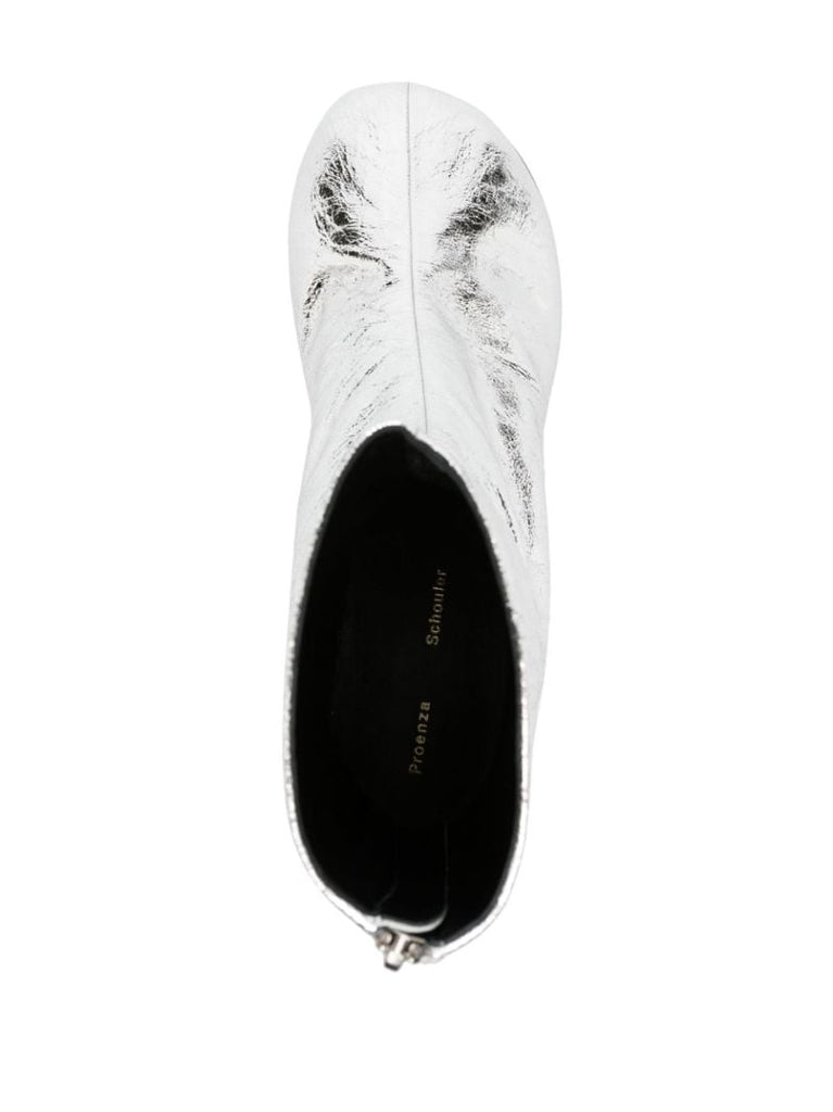 Silver Glove 55 Leather Ankle Boots