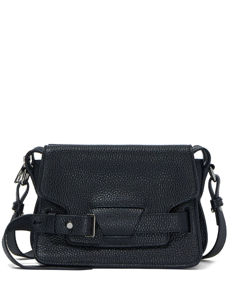 Black Beacon Small Leather Cross Body Bag