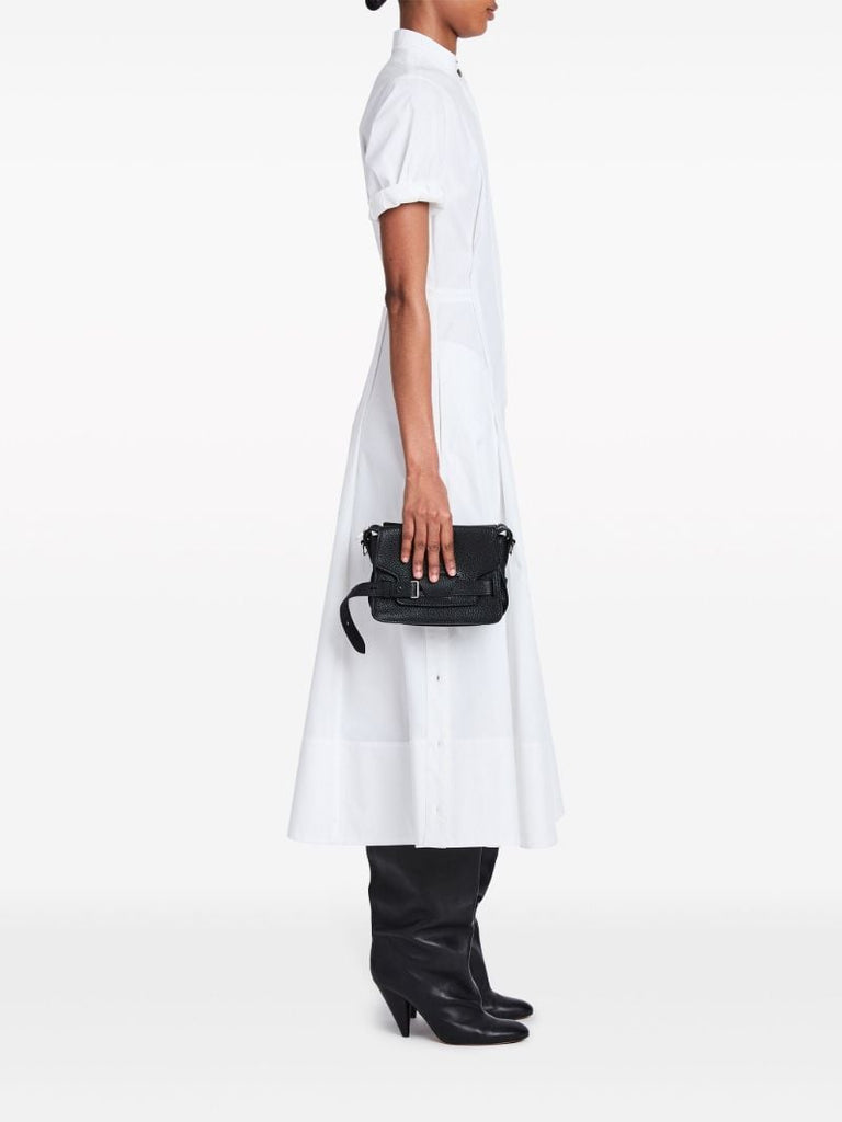 Black Beacon Small Leather Cross Body Bag