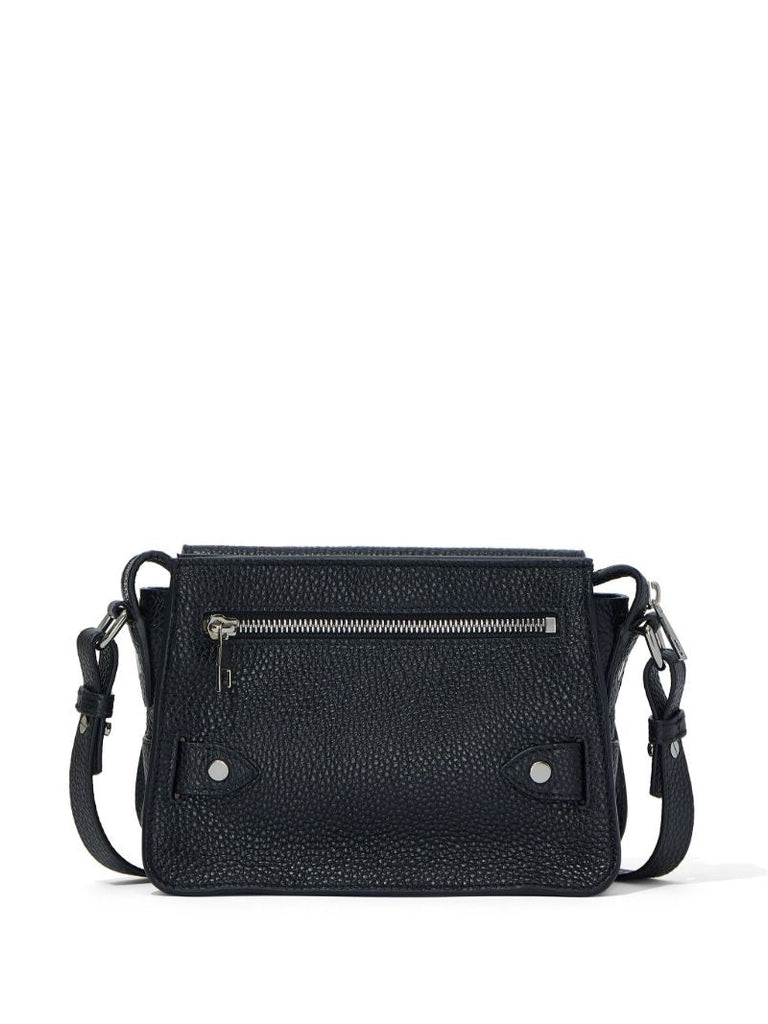 Black Beacon Small Leather Cross Body Bag