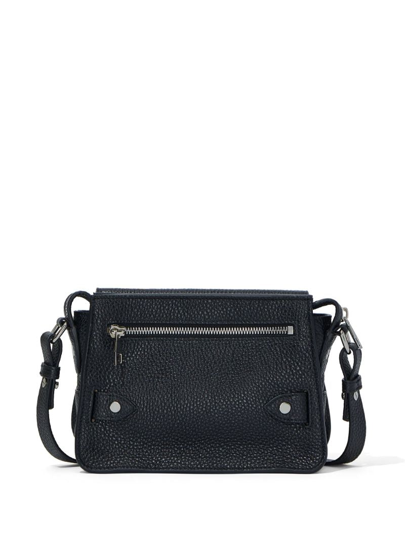 Black Beacon Small Leather Cross Body Bag
