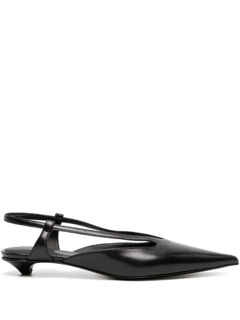 Black Point 20 Leather Slingback Pumps