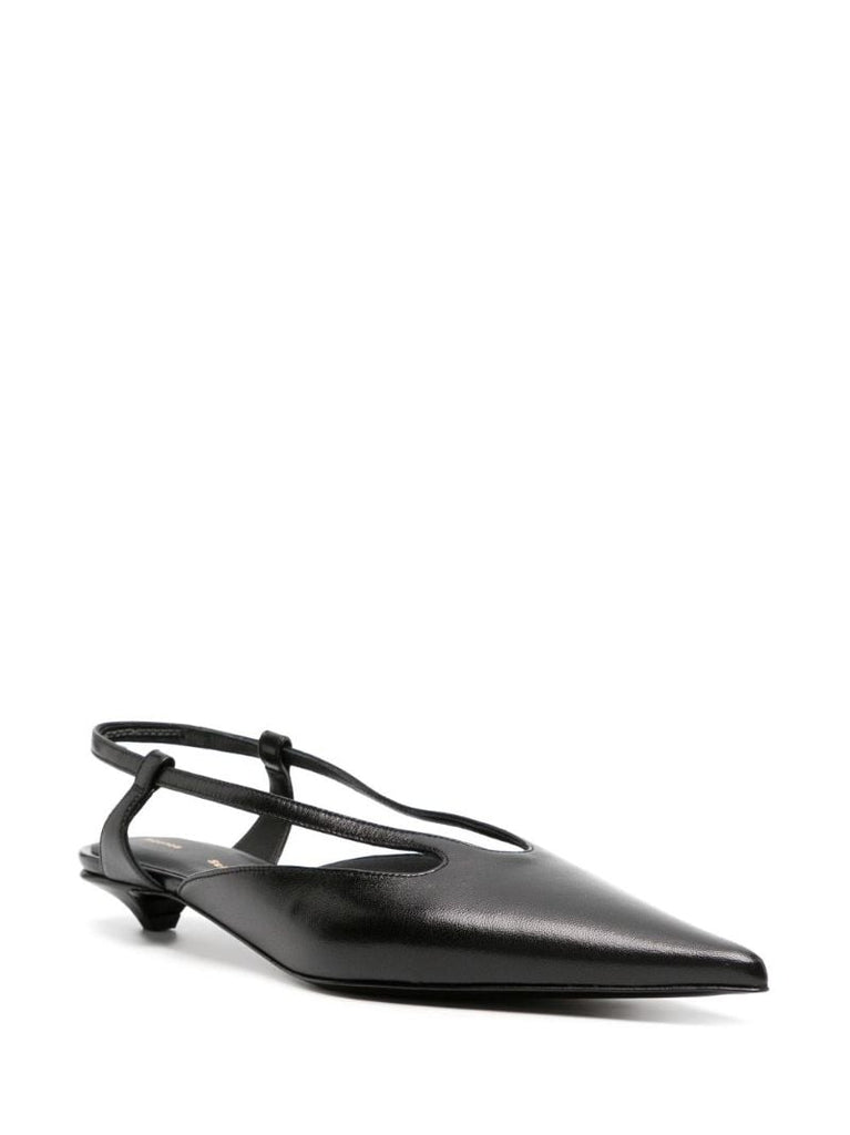 Black Point 20 Leather Slingback Pumps