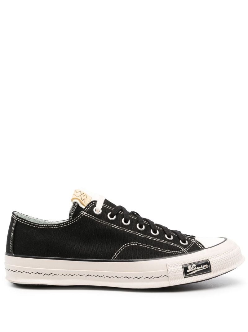 Black Skagway Canvas Sneakers