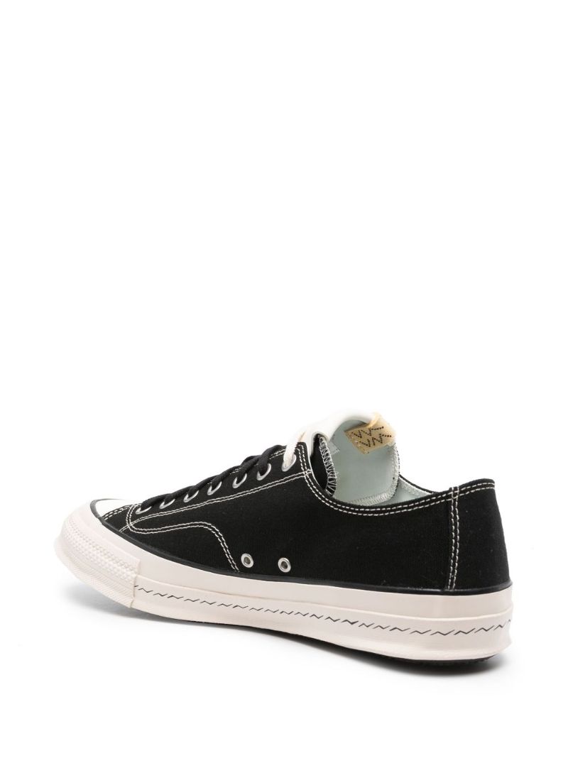 Black Skagway Canvas Sneakers