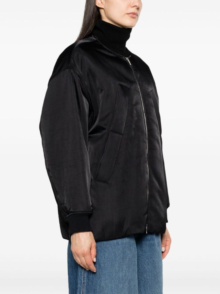 Black Ray Recyled Bomber Jacket